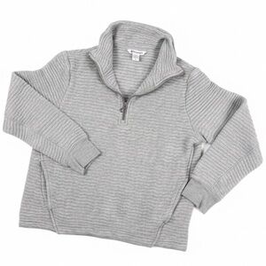 Athleta womens Zip Up Gray Sweater